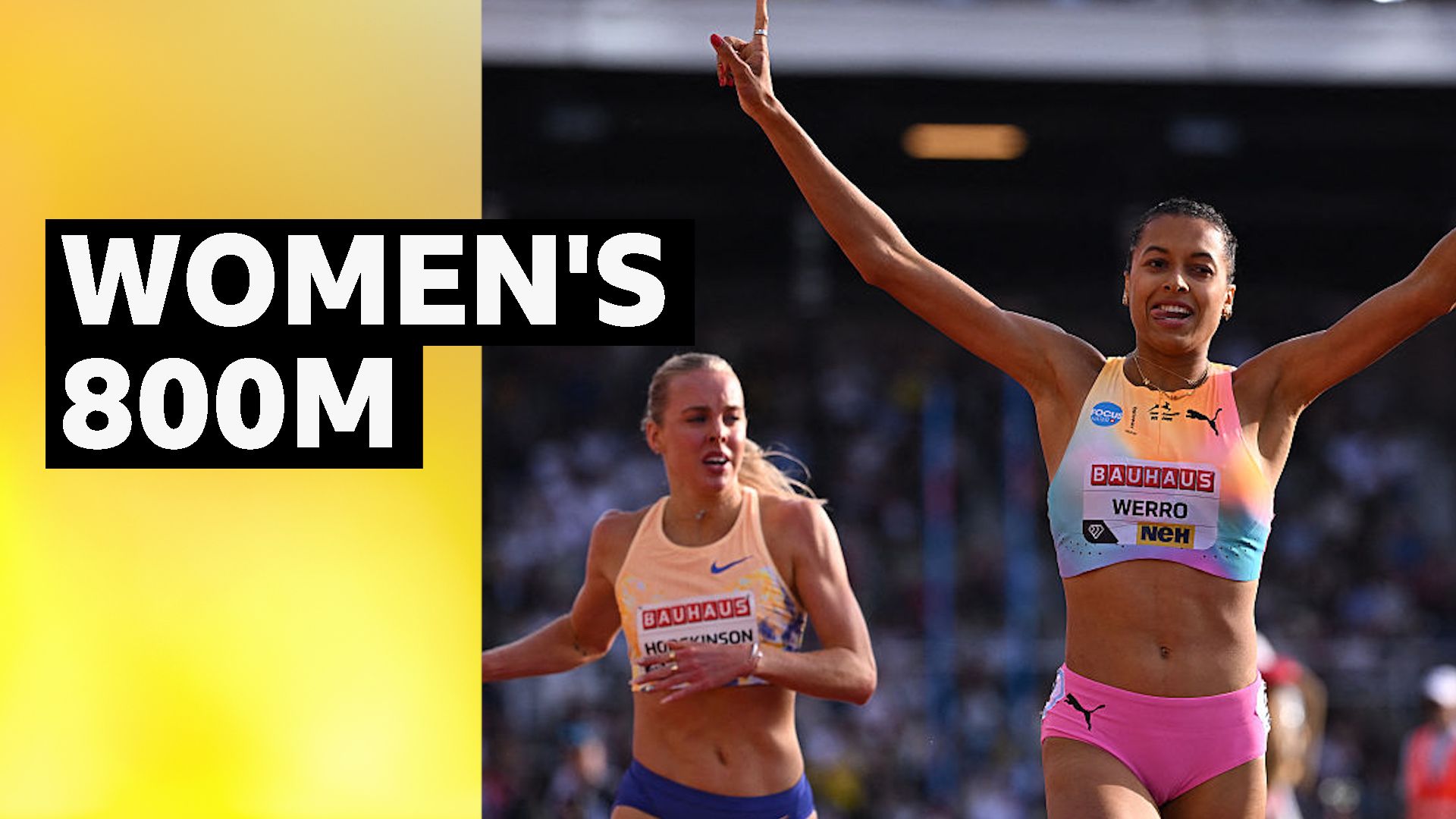 Werro causes shock in Stockholm as she's beats Hodgkinson
