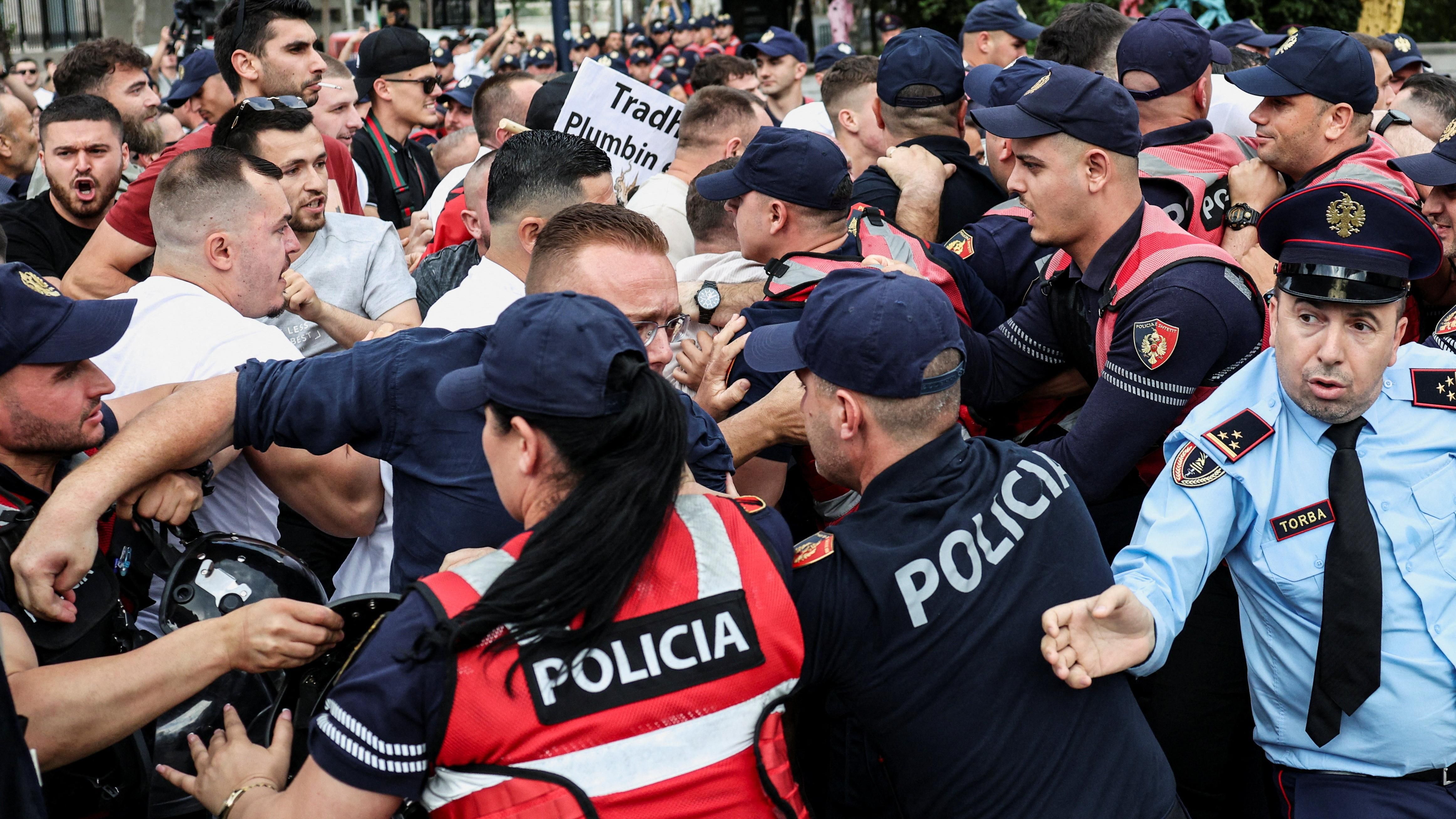 Jared Kushner-backed luxury resort plan sparks protest in Albania