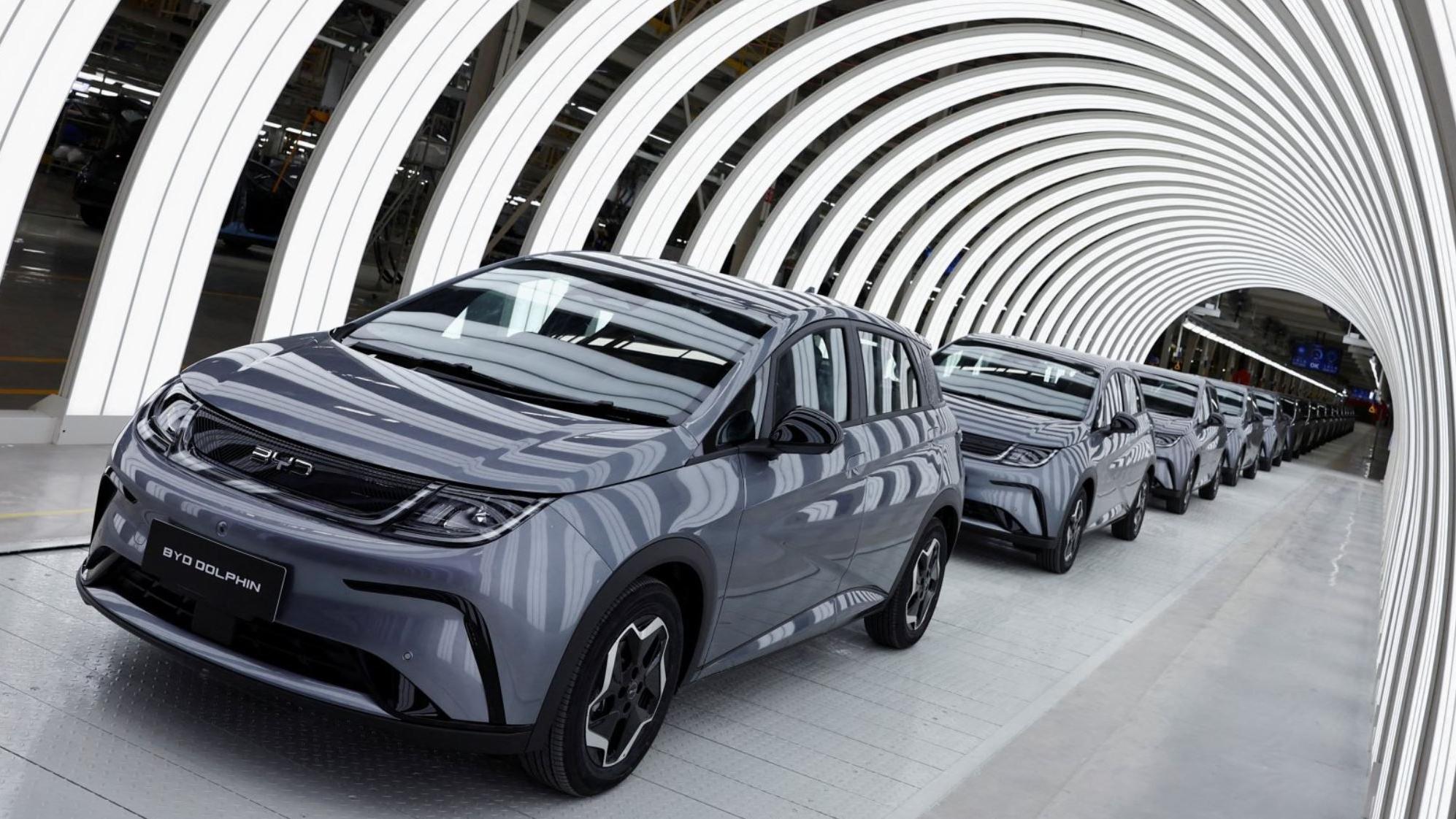 Chinese Tesla rival BYD agrees $1bn Turkey EV plant deal