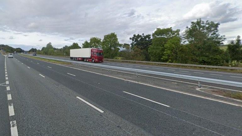 M6 crash Man 88 dies after collision between car and HGV BBC News