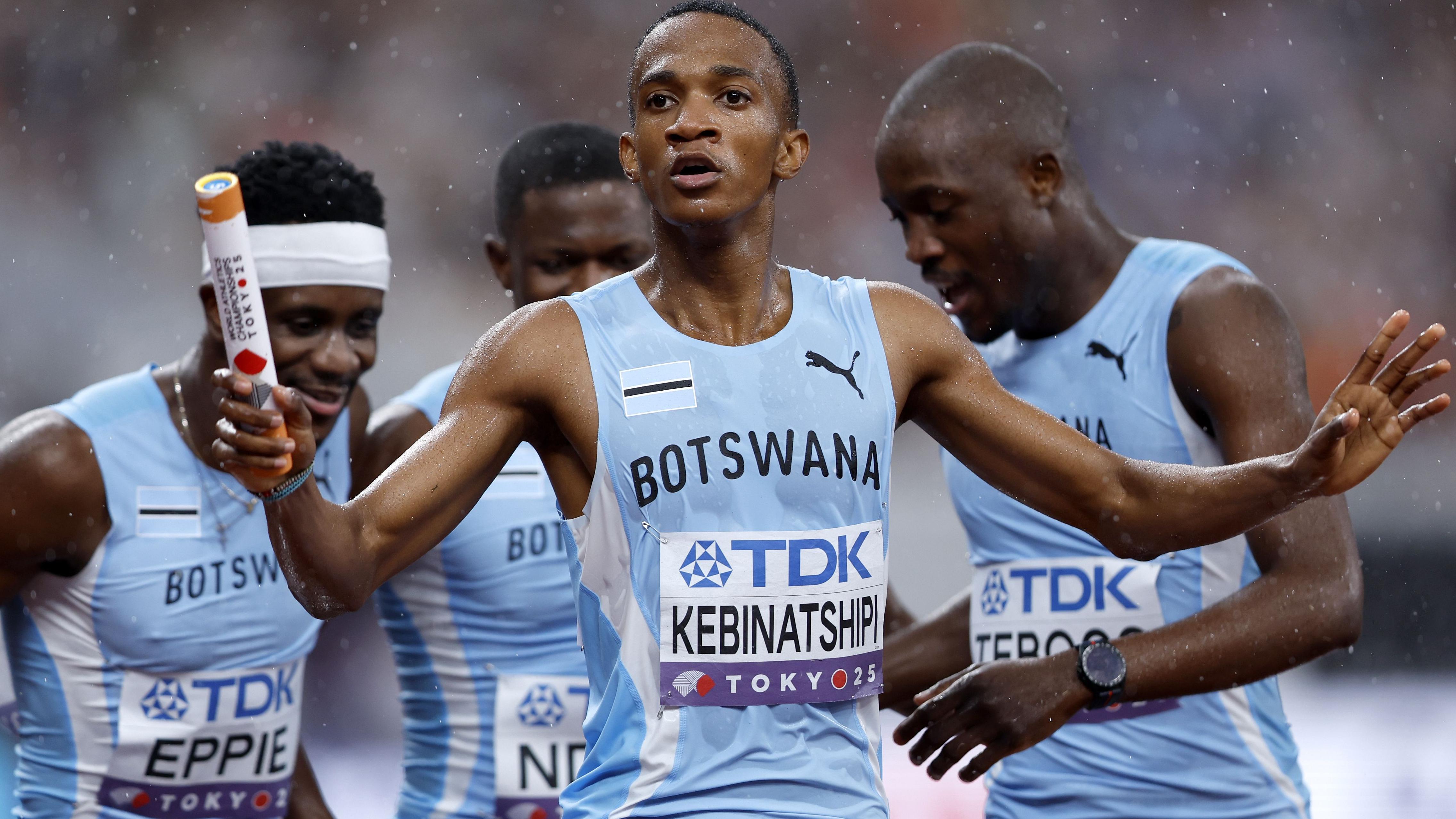Botswana declares public holiday for 'historic' World Athletics  Championships men's relay victory