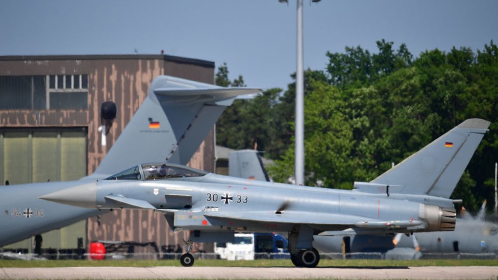 Jet de la Bundeswehr.