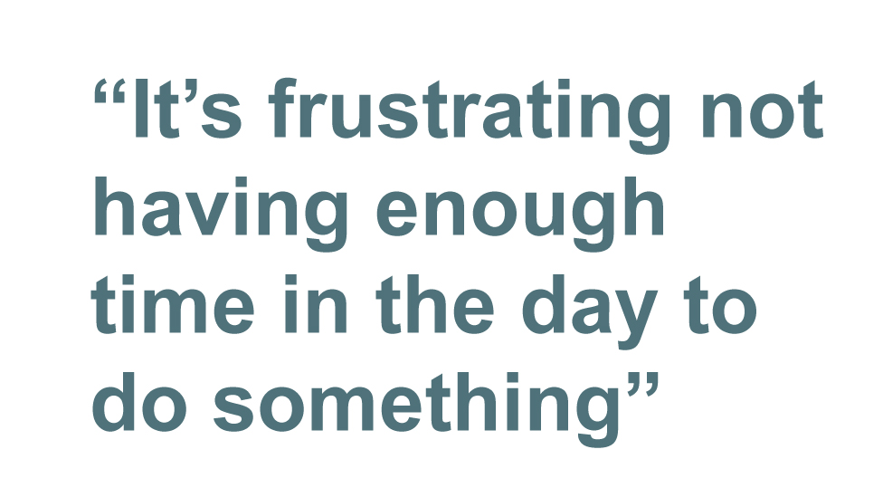 Quotebox: Очень неприятно, что у вас не хватает времени в течение дня, чтобы что-то сделать