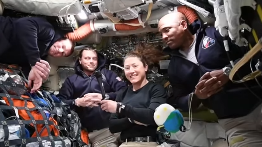 Artemis II crew share first words from space