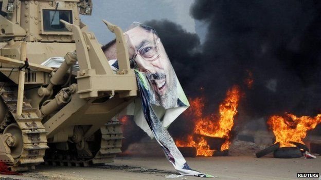 مصر شهدت توترا بعد الإطاحة بمرسي في 2013