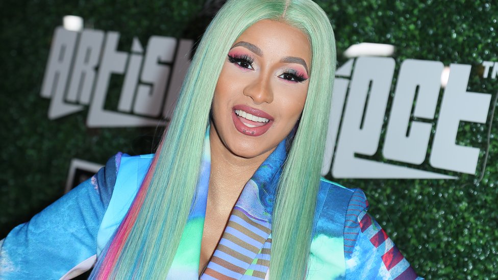 Cardi B на церемонии награждения