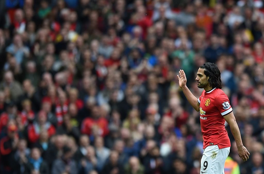 En el Manchester United Falcao tampoco una buena temporada. Radamel Falcao