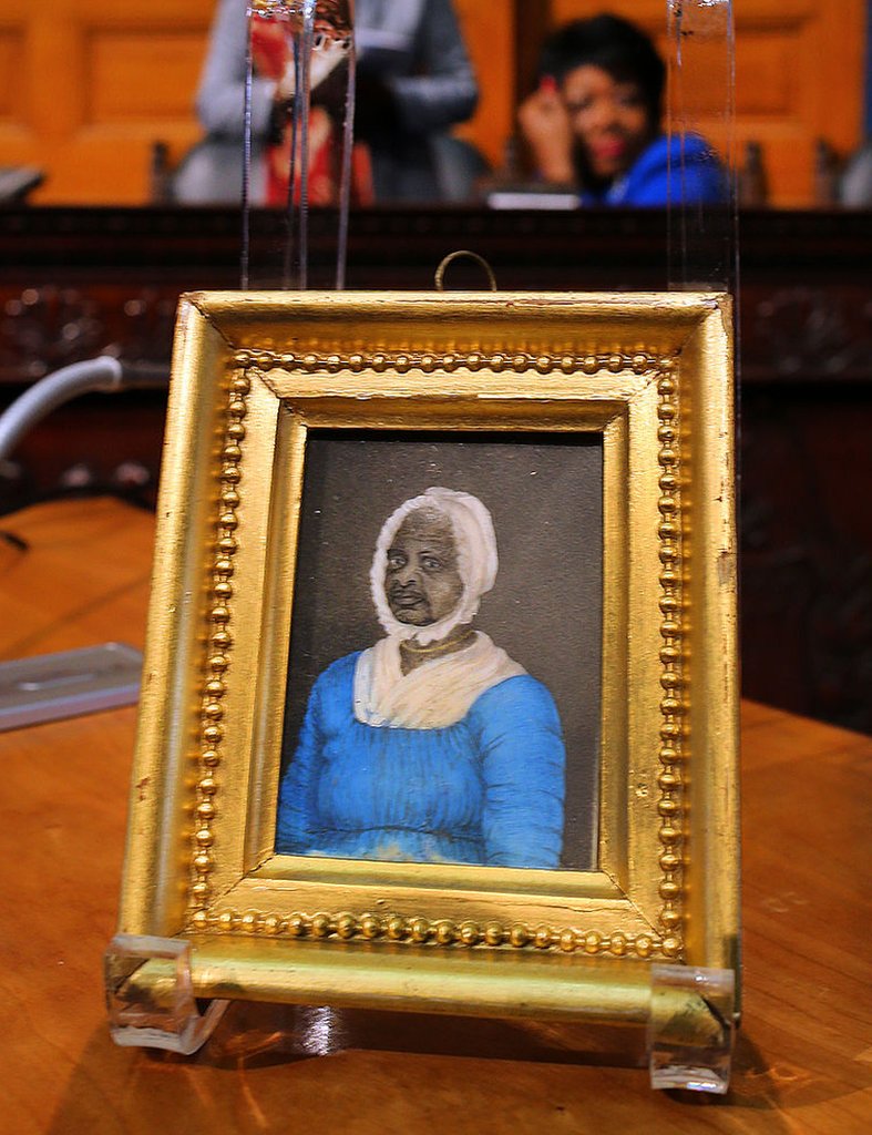 Retrato de Elizabeth Freeman en la Cámara de Representantes en 2014.