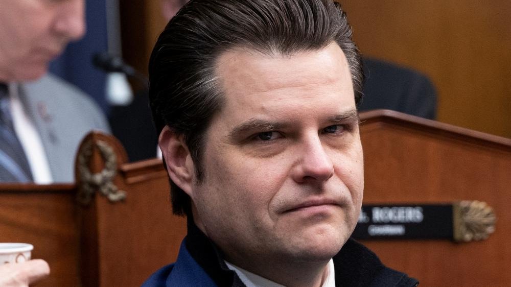 matt gaetz sex doll Matt Gaetz Confronted With Sex Doll During Fundraising Event
