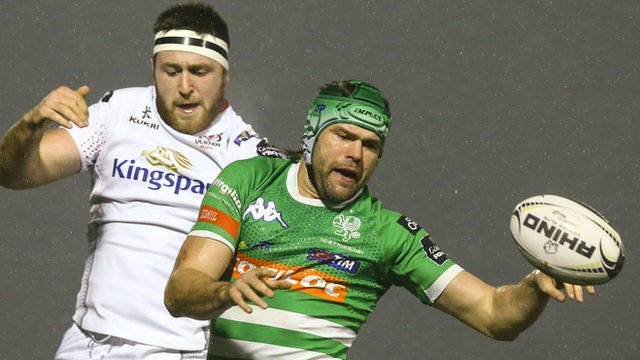 Action from Treviso against Ulster