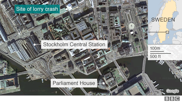 Карта происшествий в Стокгольме