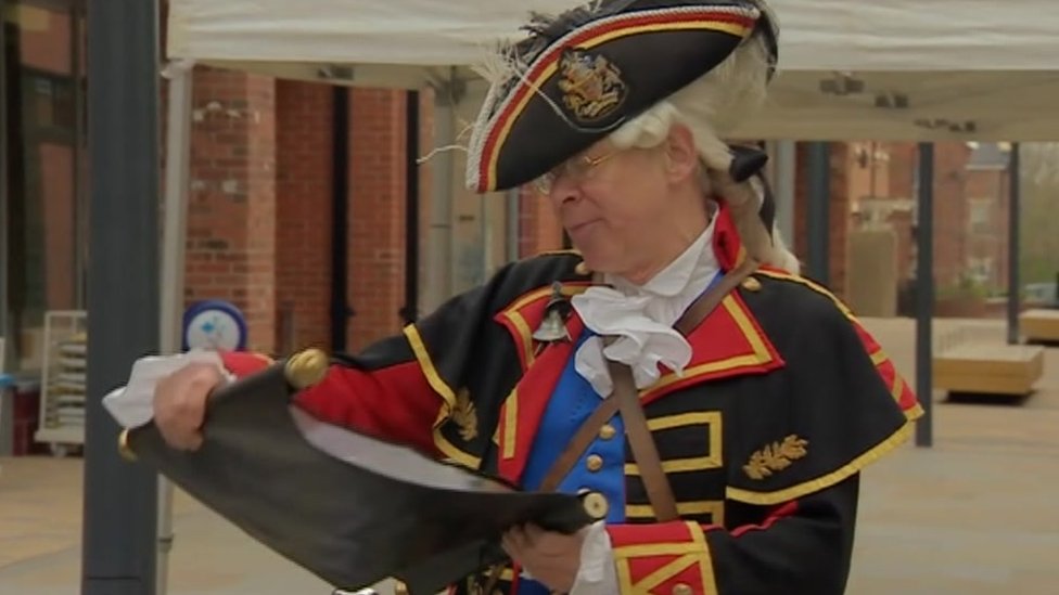 Meet The UK S Youngest Town Crier From Stoke Gabriel BBC News    89041621 Towncriers 