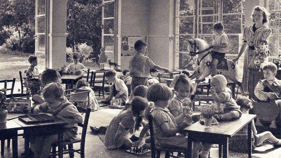 Bournville Infant School в 1955 году