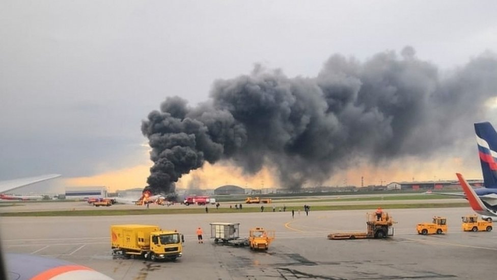 avionska nesreća u Moskvi