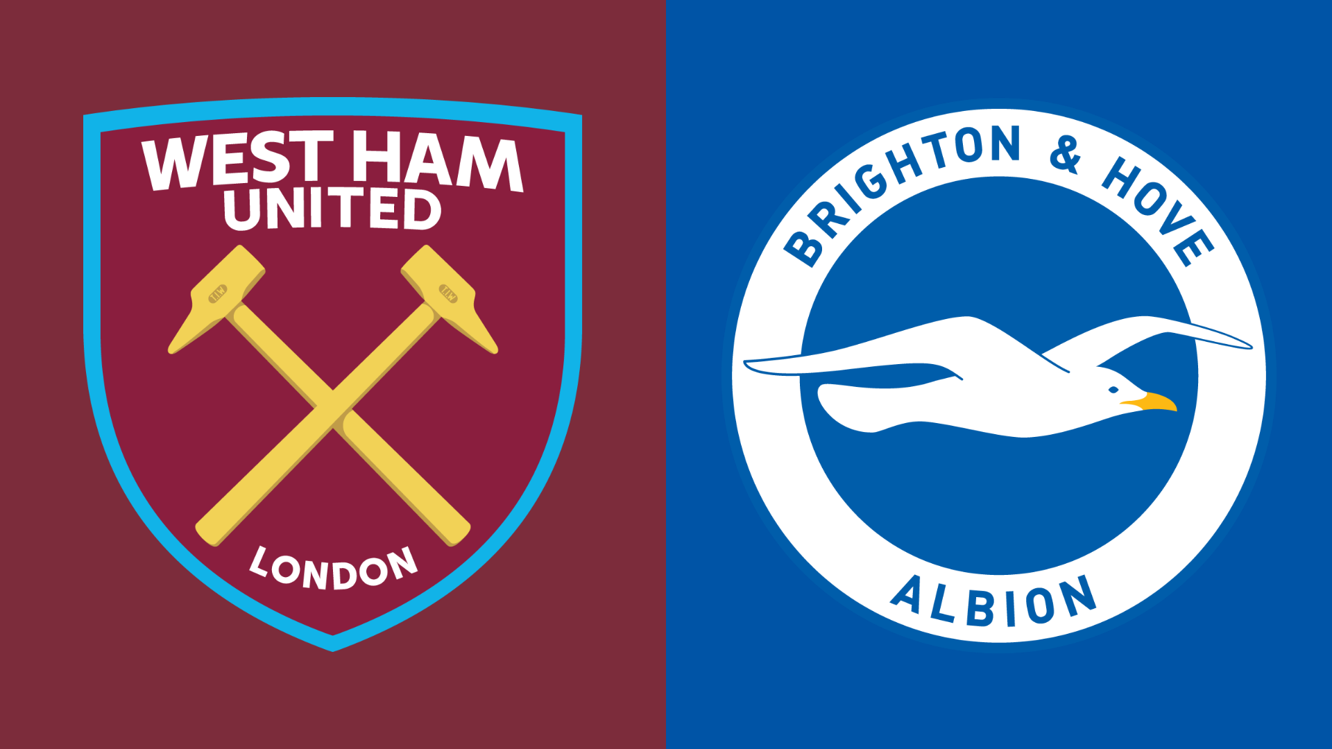 West Ham United vs Brighton & Hove Albion