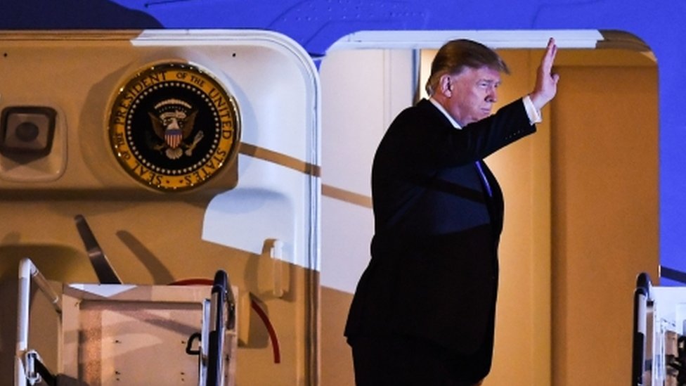 Donald Trump in Vietnam for summit with North Korean leader Kim Jong-un