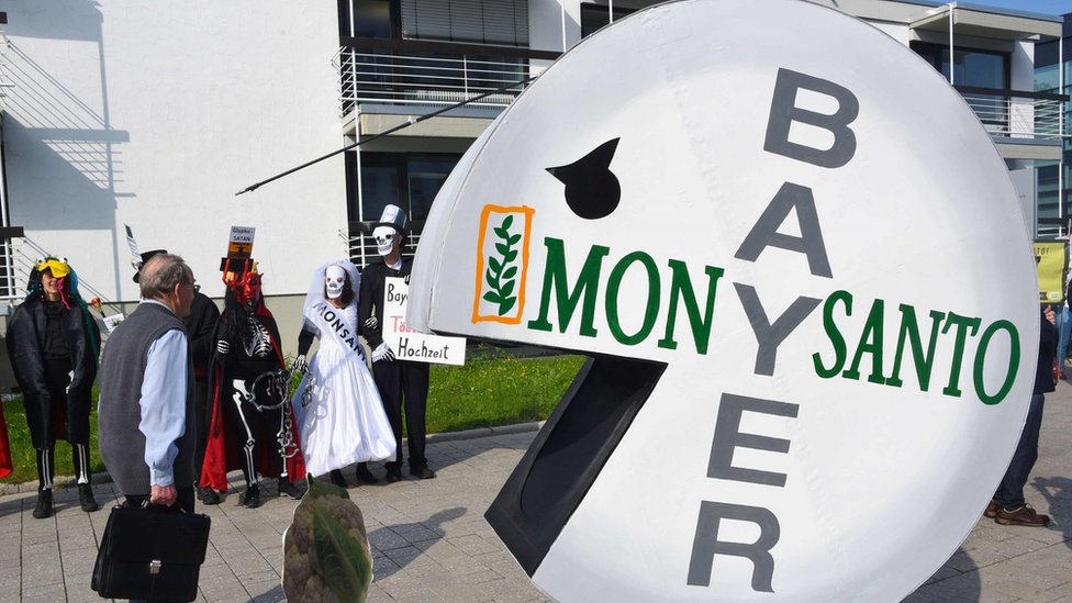 Bayer protesta
