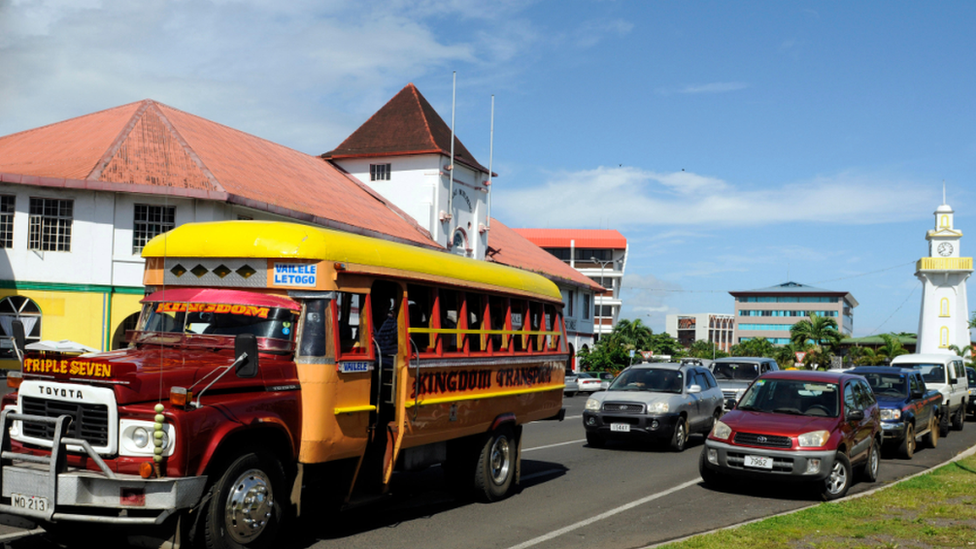 Трафик в Самоа