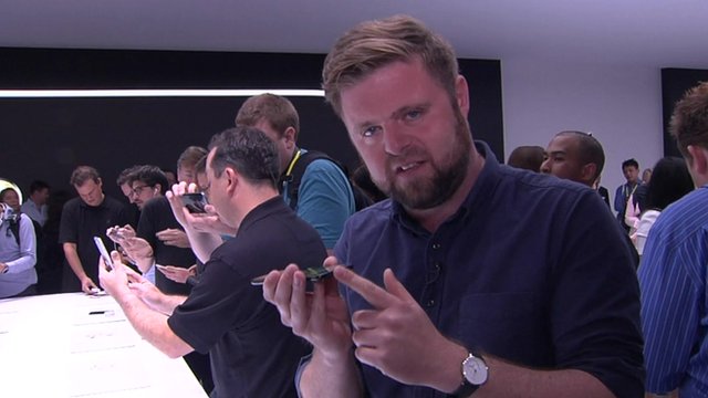 Dave Lee went hands-on with the products at Apple's launch event in San Francisco