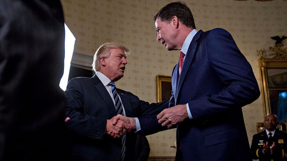 трамп, комі, фбр
