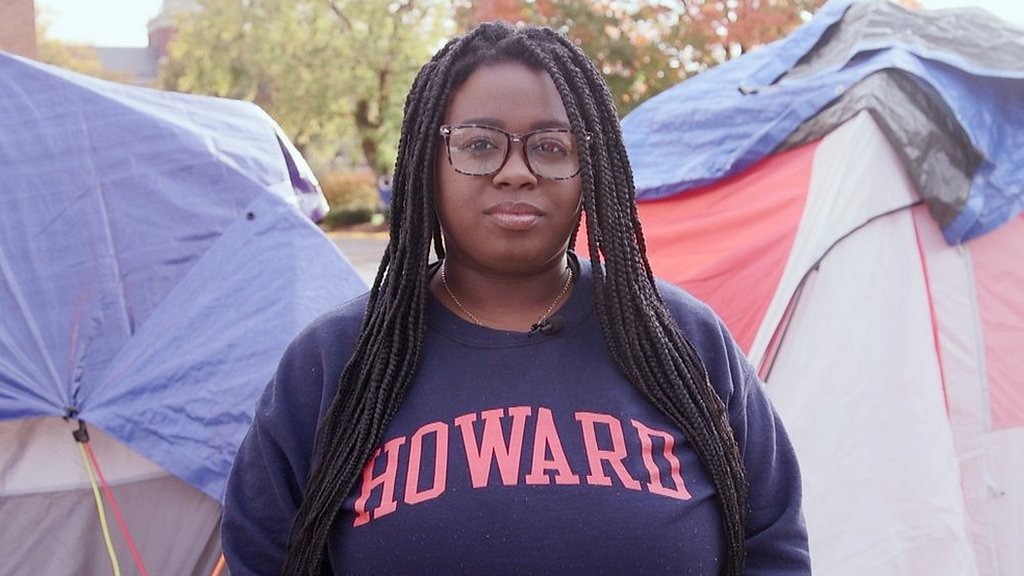 Howard University: Why these students slept out in tents on campus for weeks