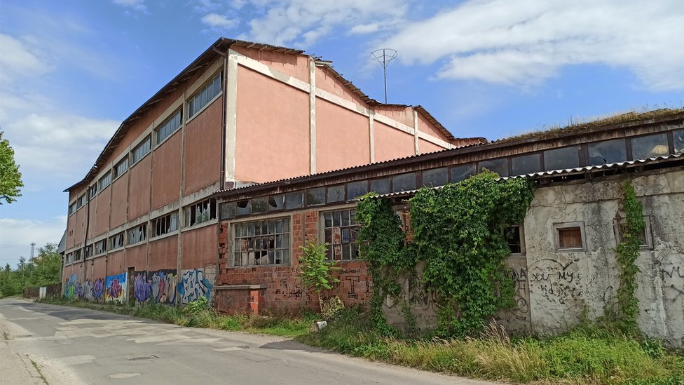 Jedan od pogona stare fabrike „Porcelan"