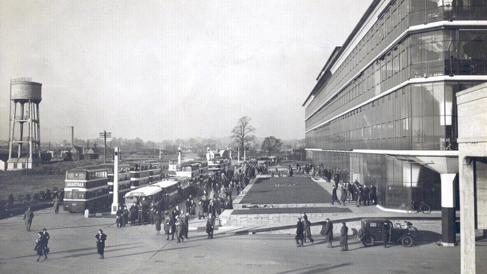 Завод по производству БЦМ в 1935 году