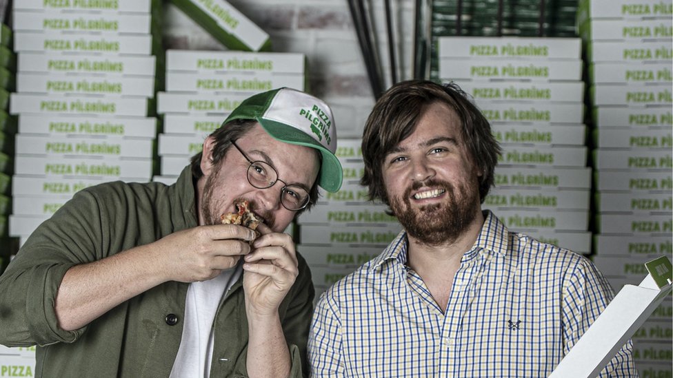 Джеймс и Том Эллиот, основатели Pizza Pilgrims