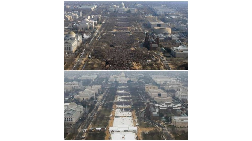 Вашингтон у 2009 і 2017 роках