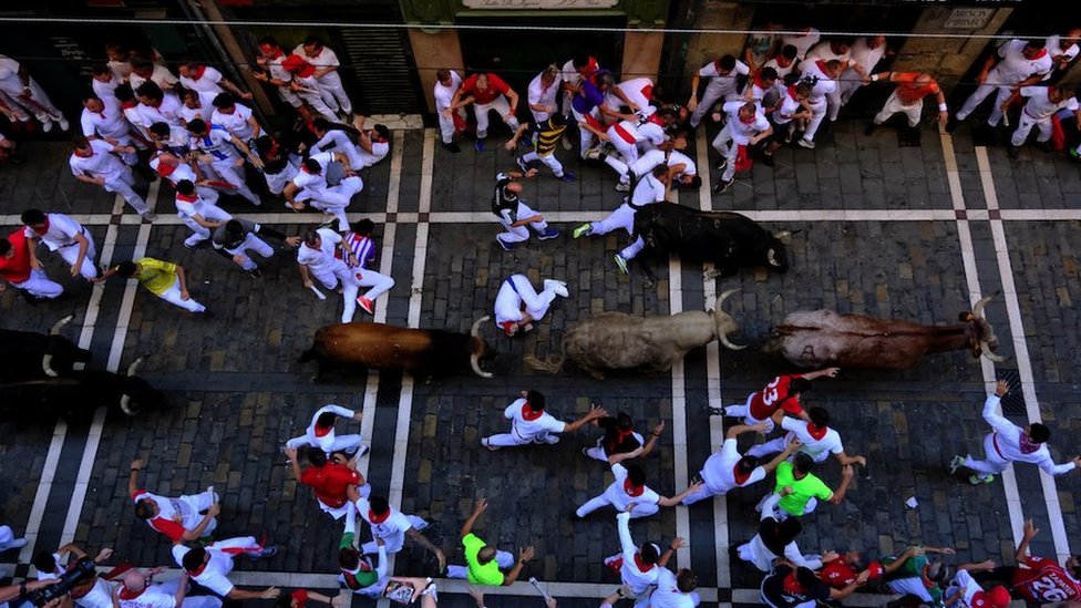 Fijesta San Fermin u Pamploni poslužila je kao inspiracija za roman "Sunce se ponovo rađa"