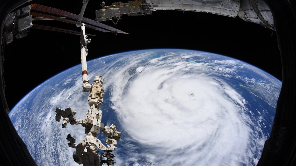 Uragan Ida fotografisan iz Međunarodne svemirske stanice