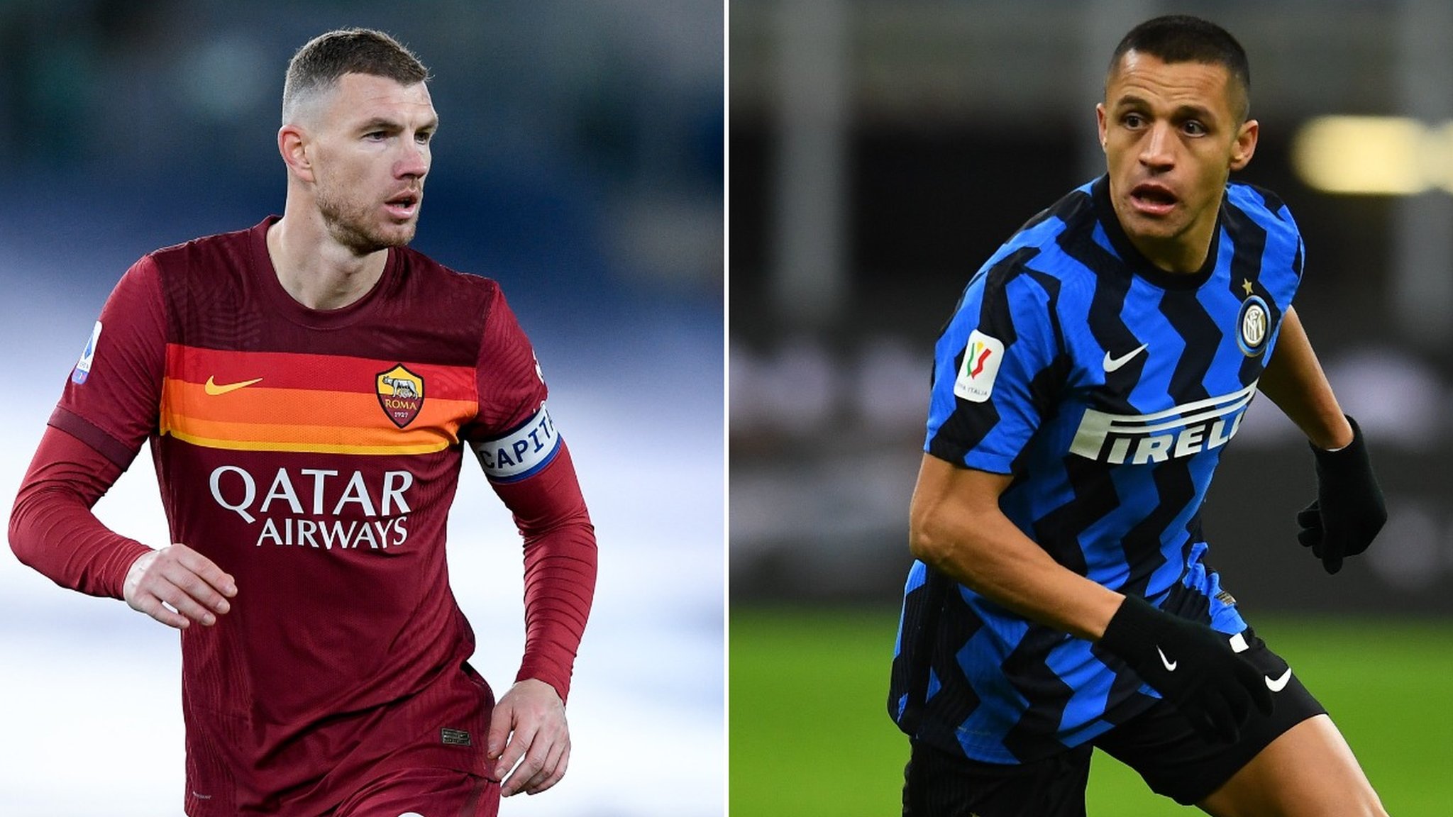 Roma and Inter Milan in swap talks over Edin Dzeko and Alexis Sanchez
