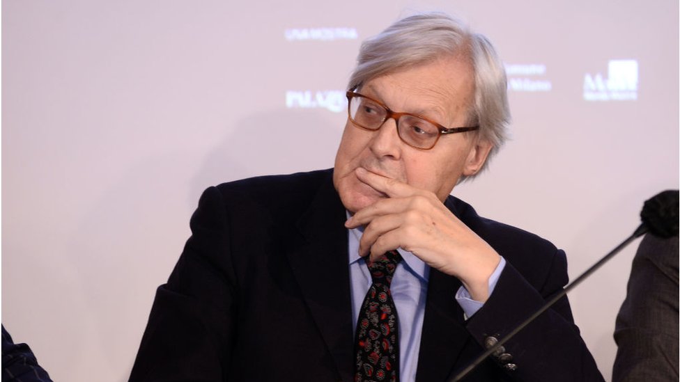 Italian Culture Minister Vittorio Sgarbi resigns amid stolen painting  allegations - BBC News