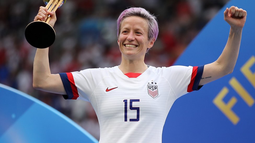 Boys wear U.S. women's soccer World Cup jerseys