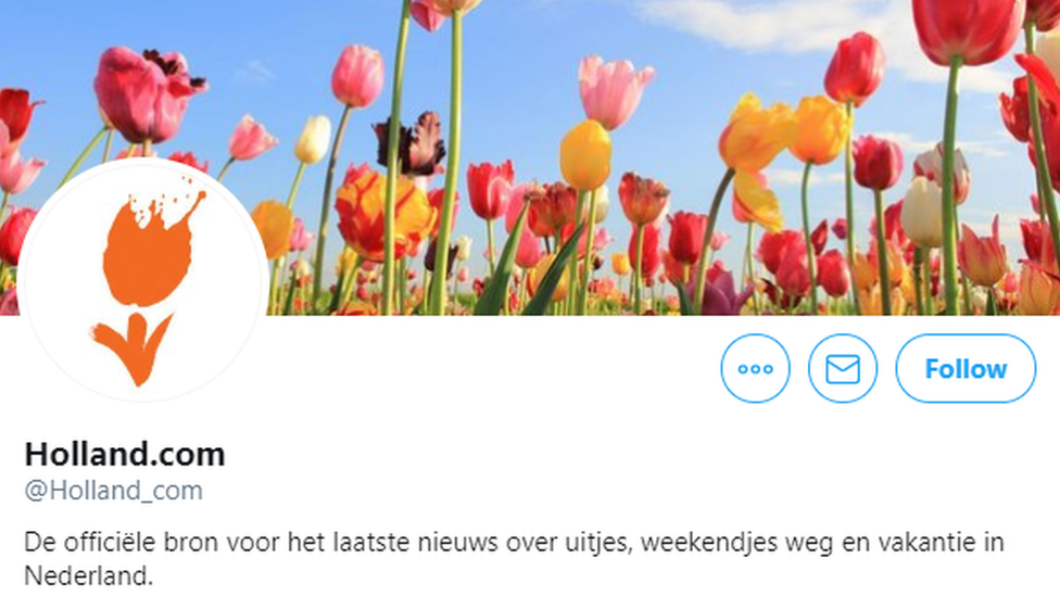 Официальный голландский логотип, Twitter 2019