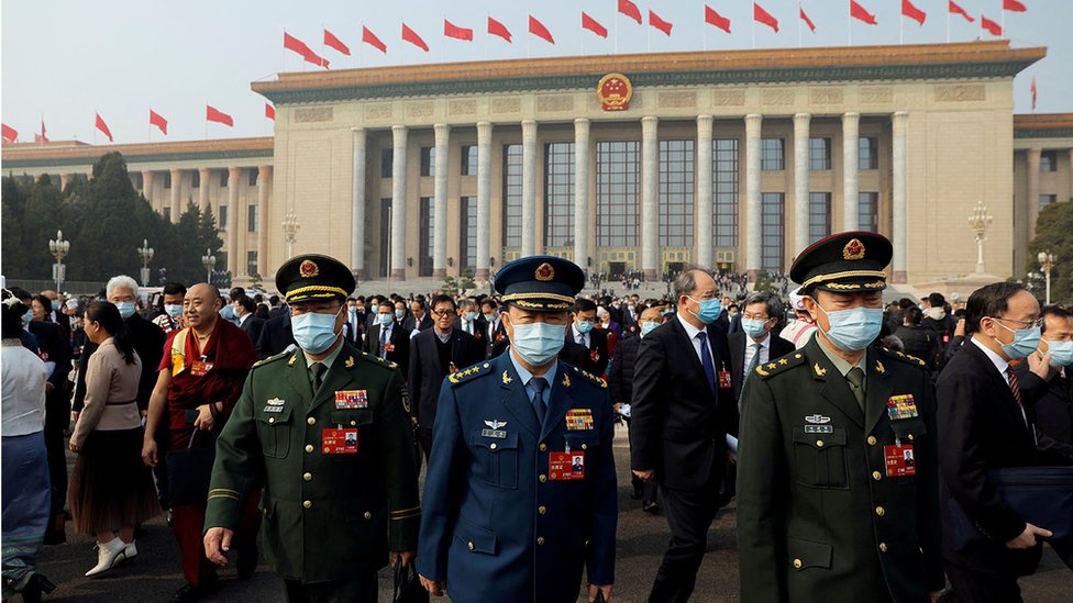 中國全國人大和政協會議正在北京召開。