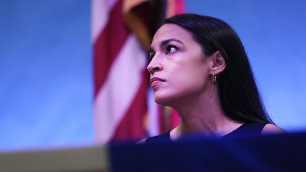 Ocasio-Cortez: Officers sacked for post 