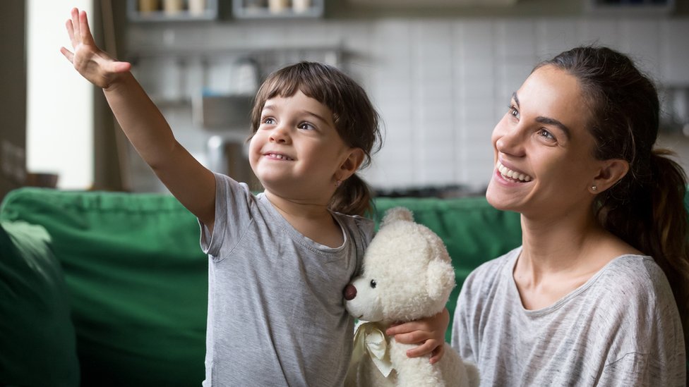 woman and child