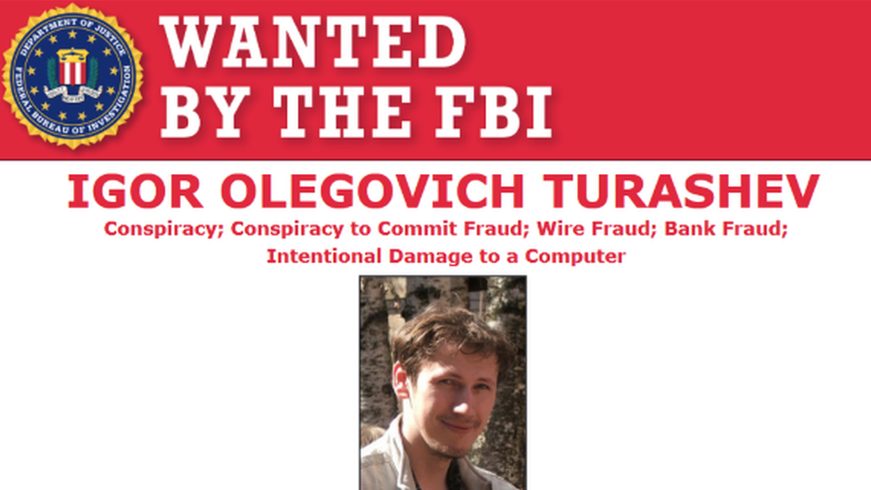 圖拉舍夫被指為黑客組織"邪惡公司"效力。