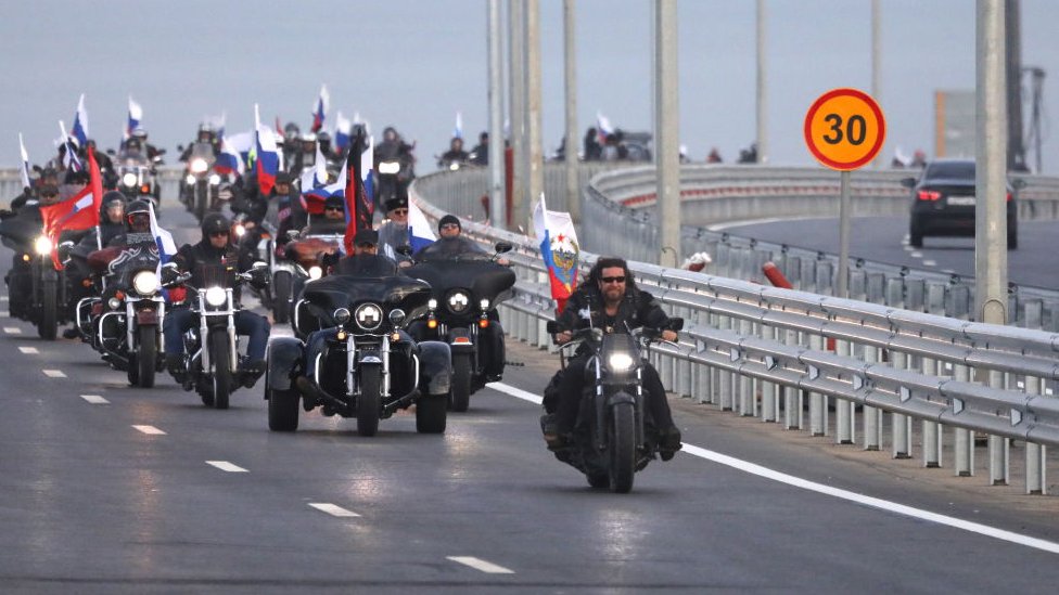 Los motociclistas