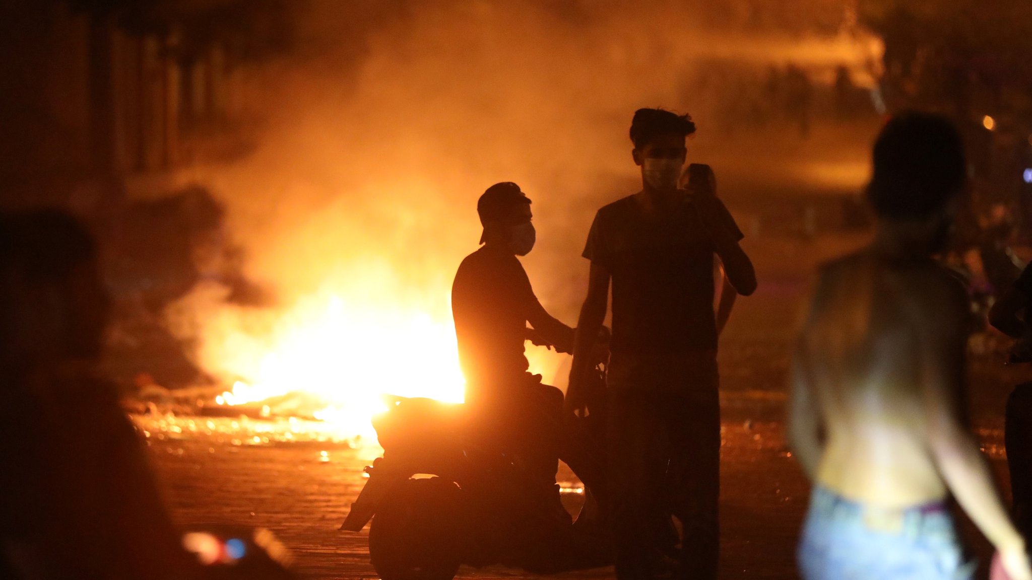 Beirut explosion: Anti-government protests break out in city