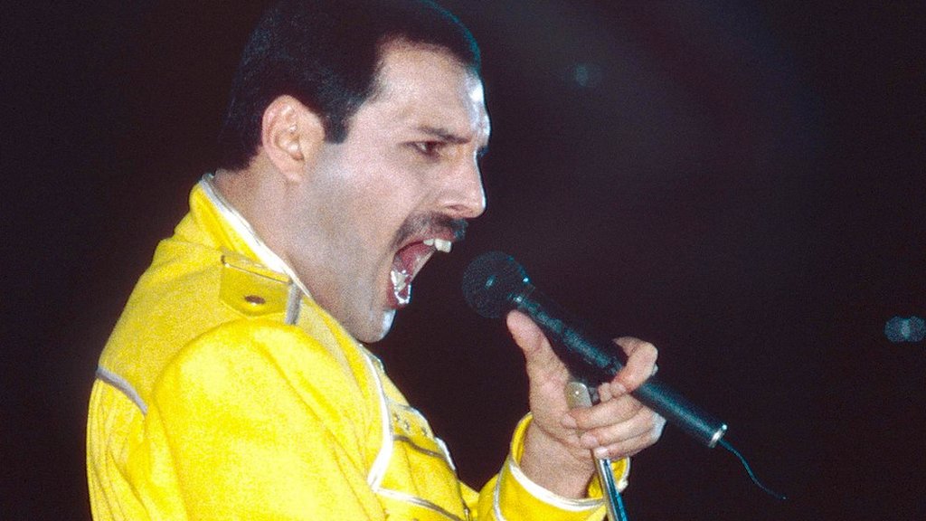 Freddie Mercury in 1986