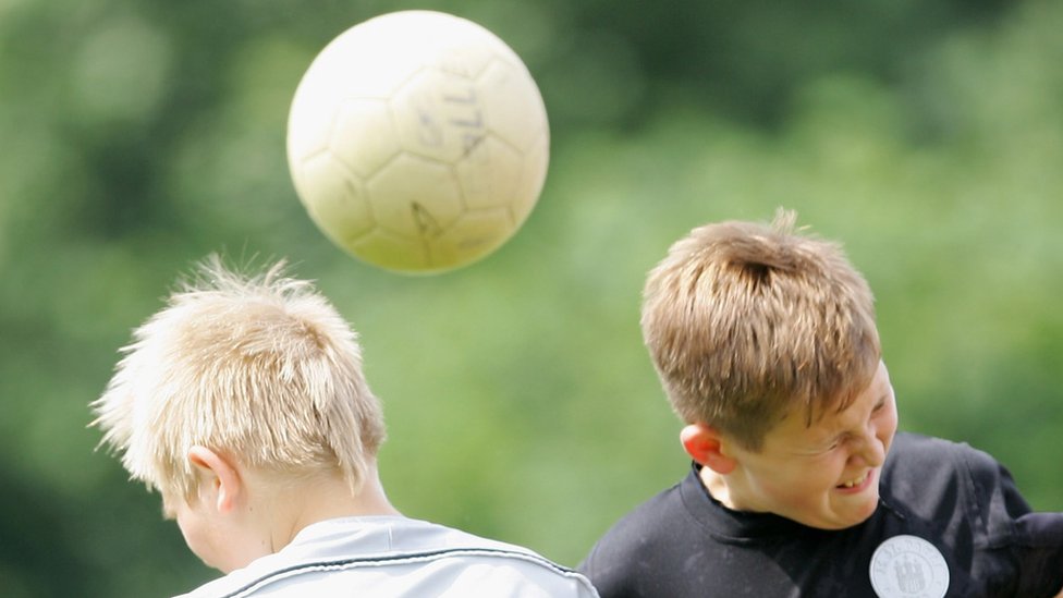 heading the ball in soccer