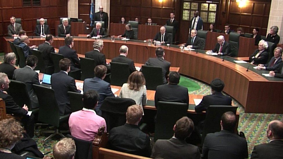 Supreme Court judgement being read out