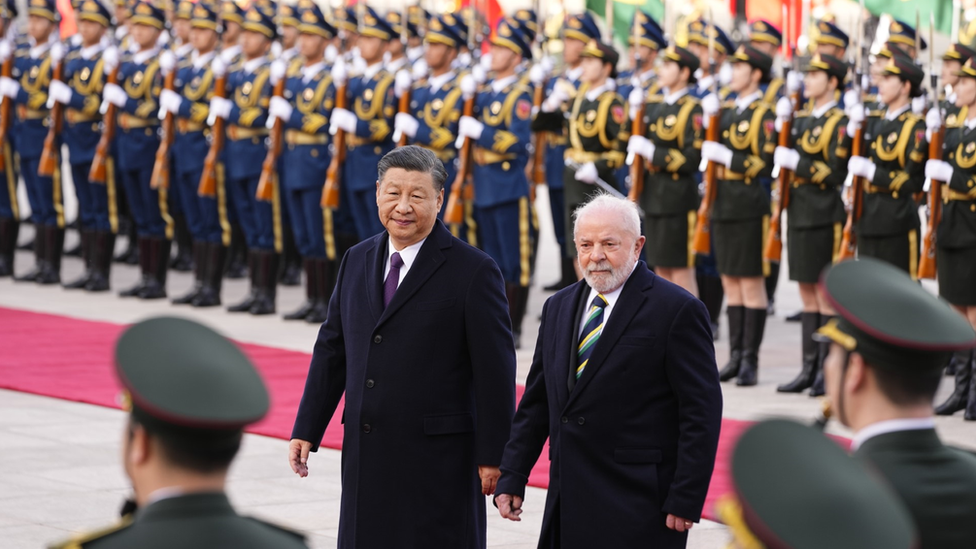 Predsednici Kine i Brazila Si Đinping i Lula da Silva