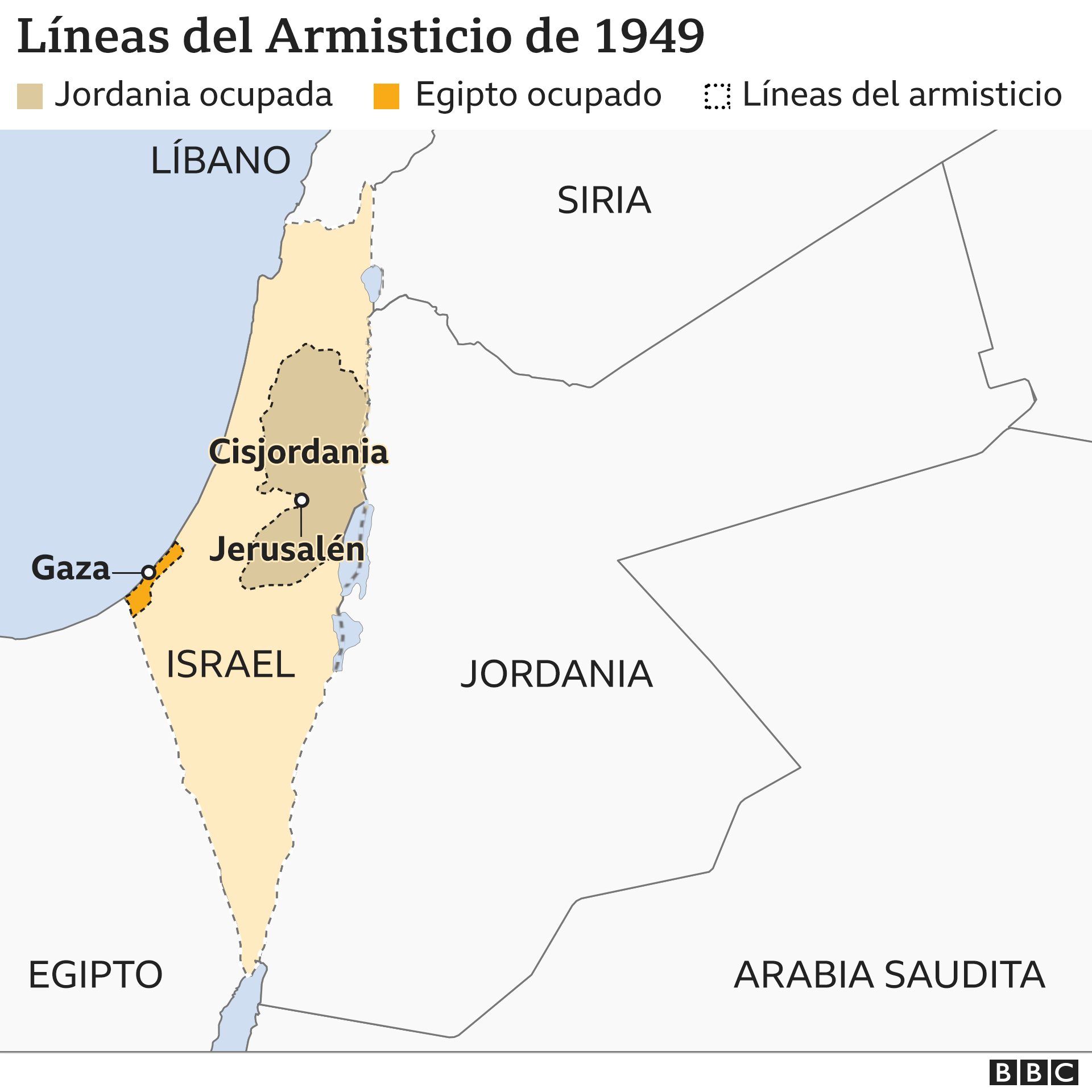 Mapa 3: Armisticio de 1949
