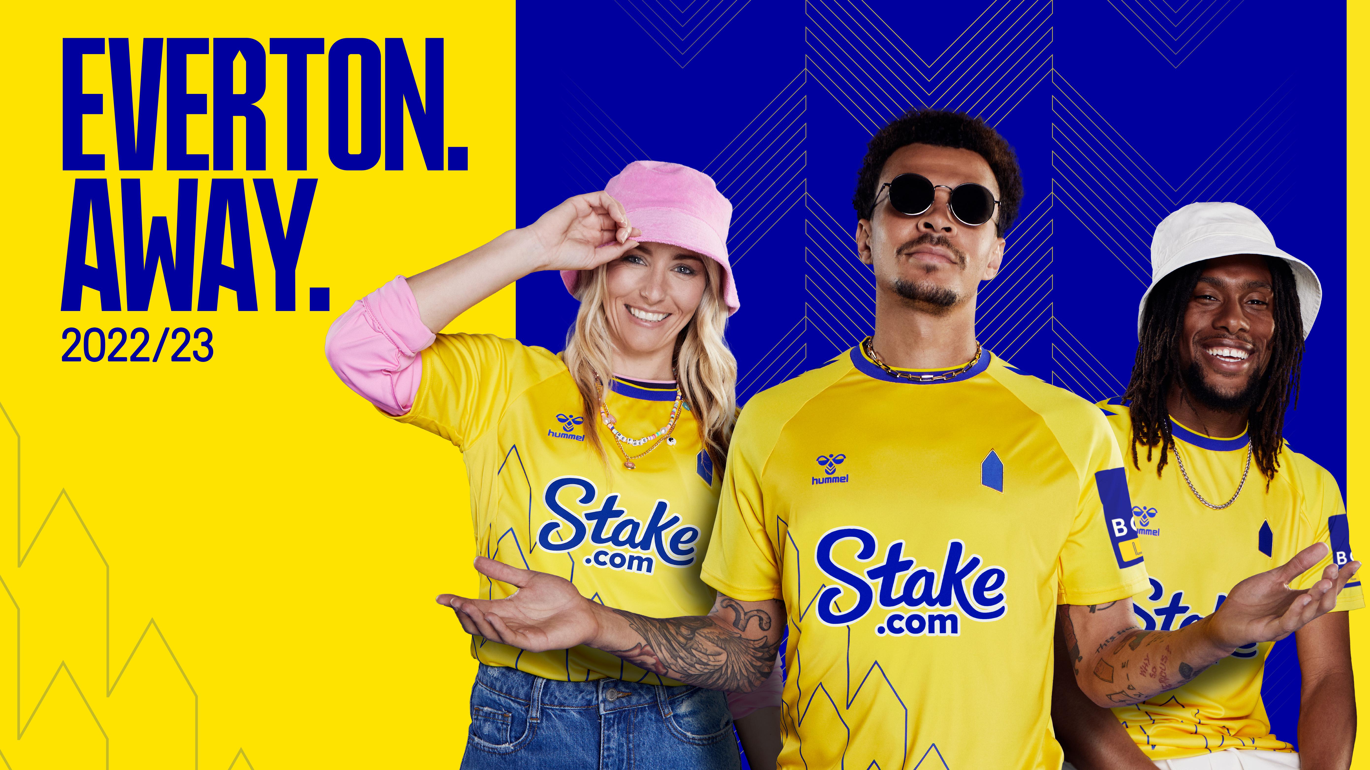 Everton unveil 2022-23 home kit - BBC Sport