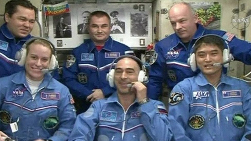 New arrivals reach International Space Station BBC News