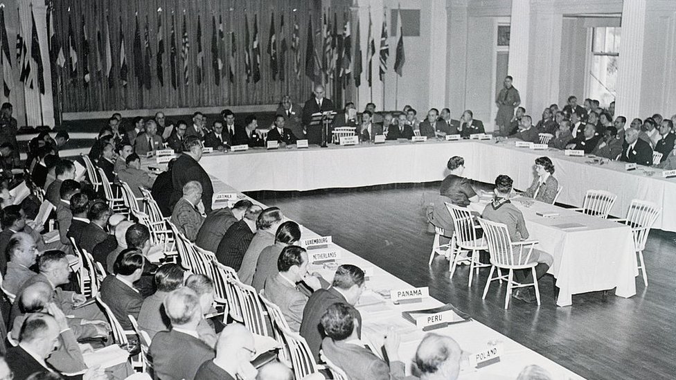 Conferencia de Bretton Woods.