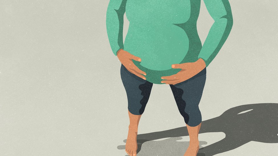 رسم لامرأة حامل